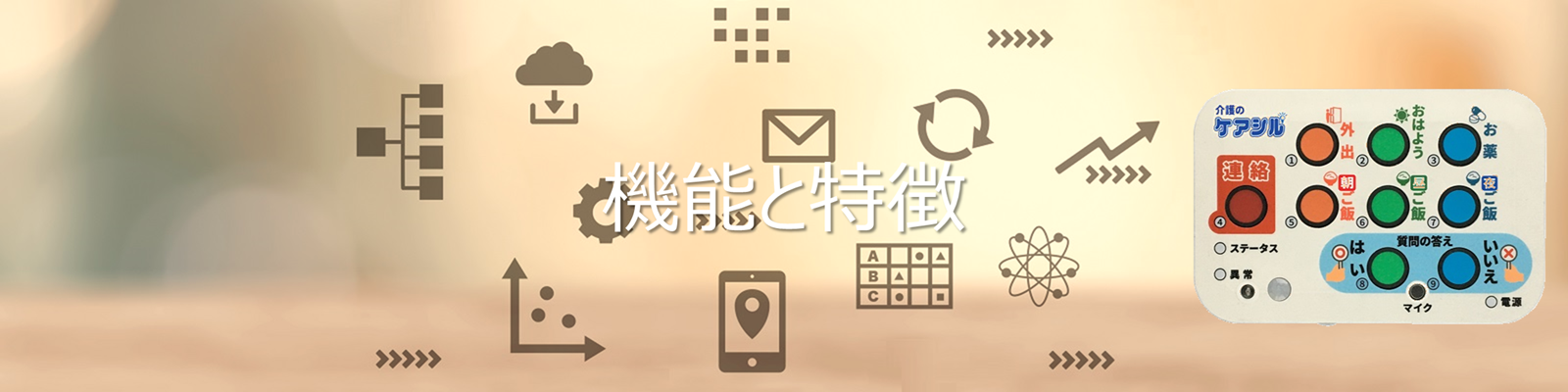 ケアシルの特徴　トップ画像